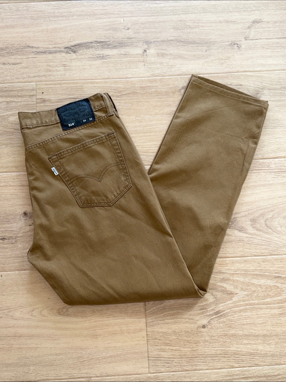 Levi's Men's black label Straight Jeans in Brown size 34x32